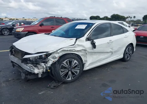 2017 Honda Civic Ex-T from USA, damaged, VIN 2HGFC1F35HH645373